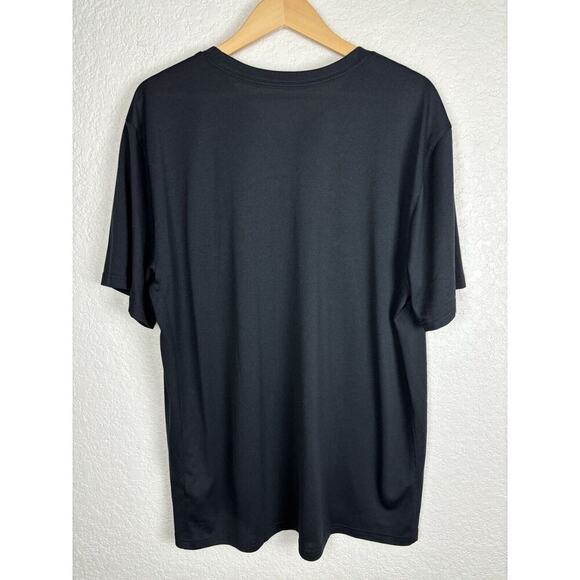 Bundle of 2 Nike Dri Fit TShirt Mens Size XL Orange Black Vneck Athletic Workout - Picture 11 of 14